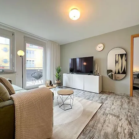 Apartment Appartio - Modern - Luxurioes - Netflix - Flughafennaehe - 55 Qm
