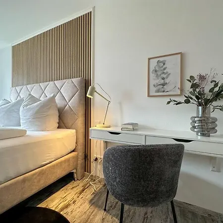 Appartio - Modern - Luxurioes - Netflix - Flughafennaehe - 55 Qm *