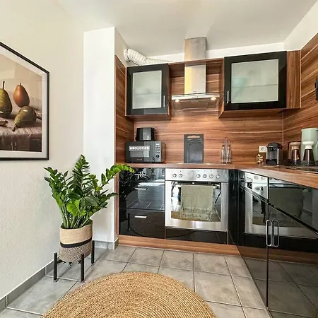 Appartio - Modern - Luxurioes - Netflix - Flughafennaehe - 55 Qm Lägenhet *